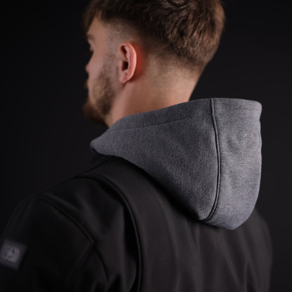 Oxford Faringdon Textile Jacket Stealth Black