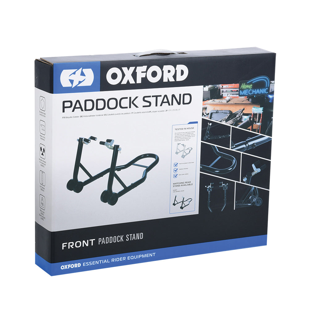 Oxford Front Paddock Stand Black