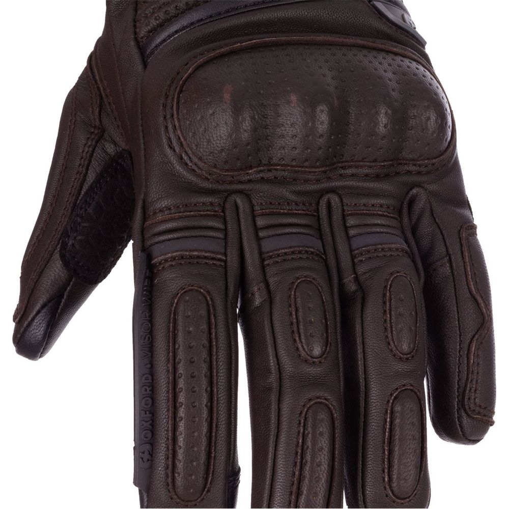Oxford Hamilton Waterproof Ladies Leather Gloves Brown