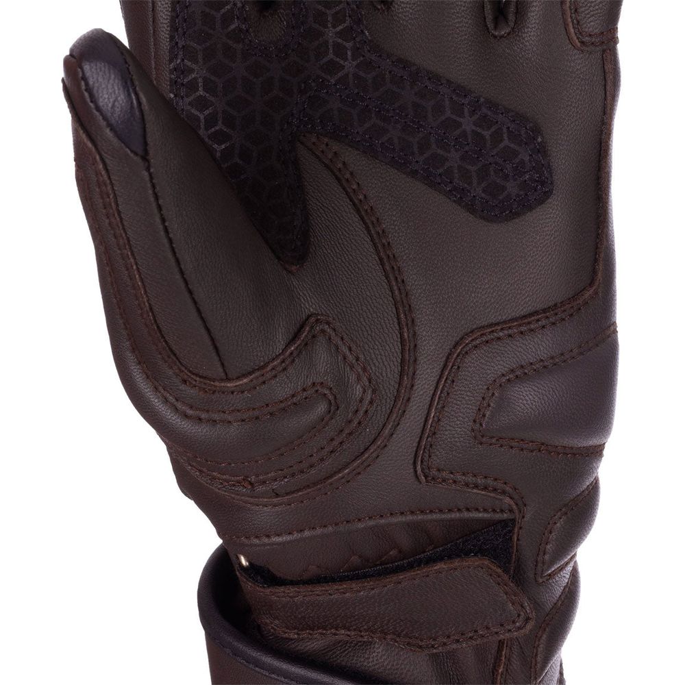 Oxford Hamilton Waterproof Ladies Leather Gloves Brown