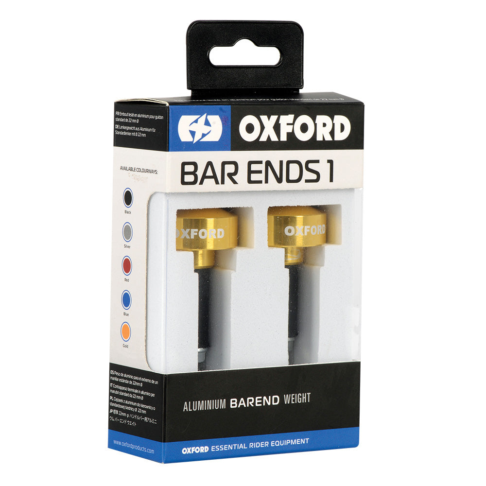 Oxford Handlebar BarEnds 1 Gold