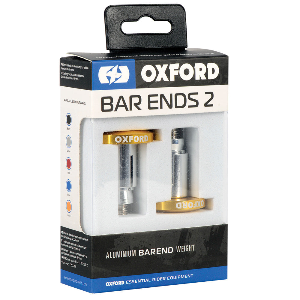 Oxford Handlebar BarEnds 2 Gold