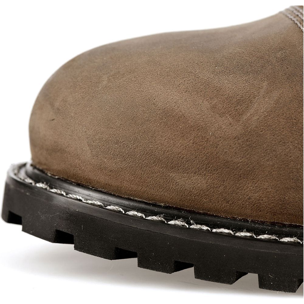 Oxford Hardy Leather Boots Brown