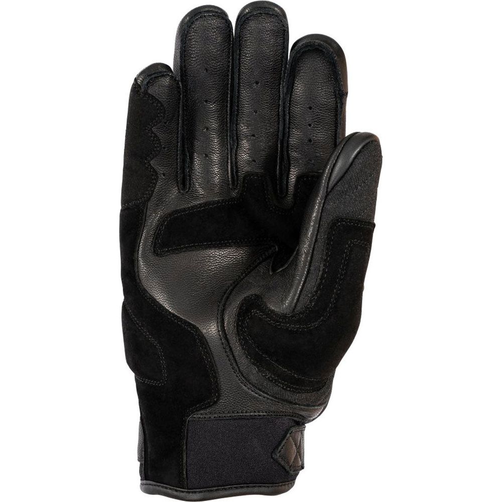 Oxford Hardy Leather / Textile Gloves Black