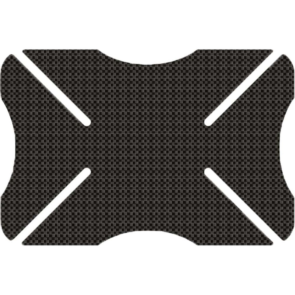 Oxford Helmet Bumper Carbon Black - helmet bumper reverse view