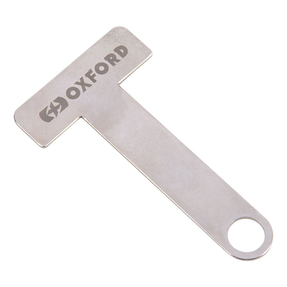 Oxford Helmet LidLock Black - metal locking plate