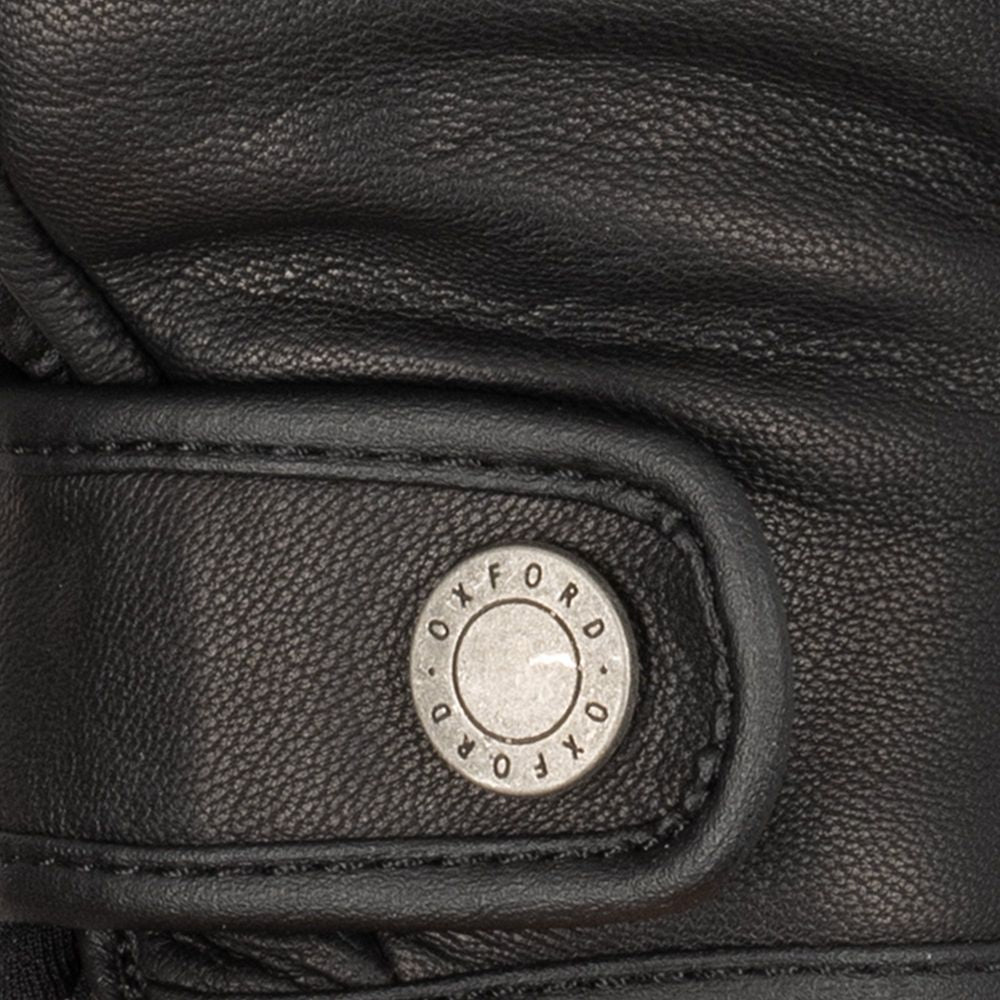 Oxford Henlow Leather Gloves Black