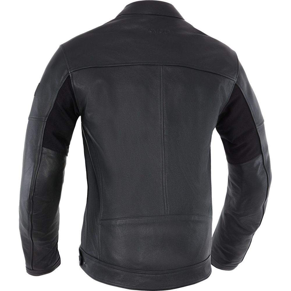 Oxford Henlow Leather Jacket Black