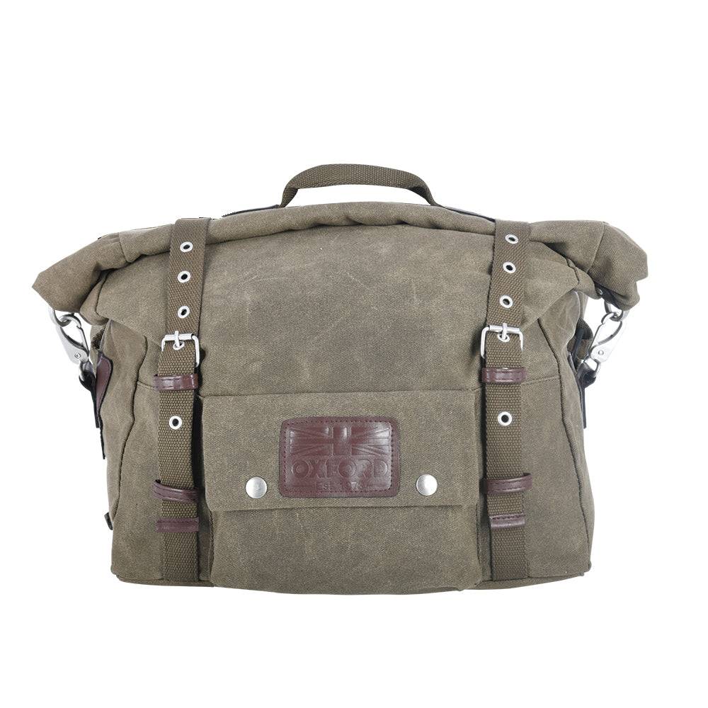 Oxford Heritage Pannier Bag Khaki - 40 Litres
