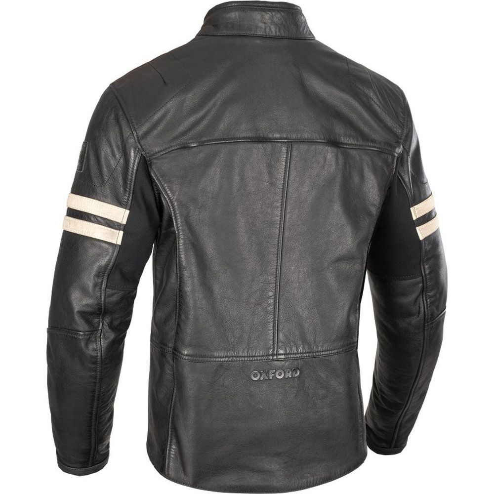 Oxford Holton Leather Jacket Black