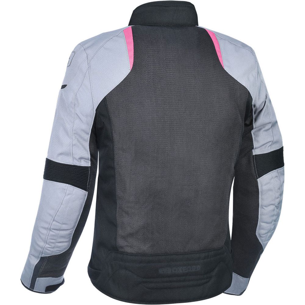 Oxford Iota 1.0 Air Ladies Textile Jacket Black / Grey / Pink
