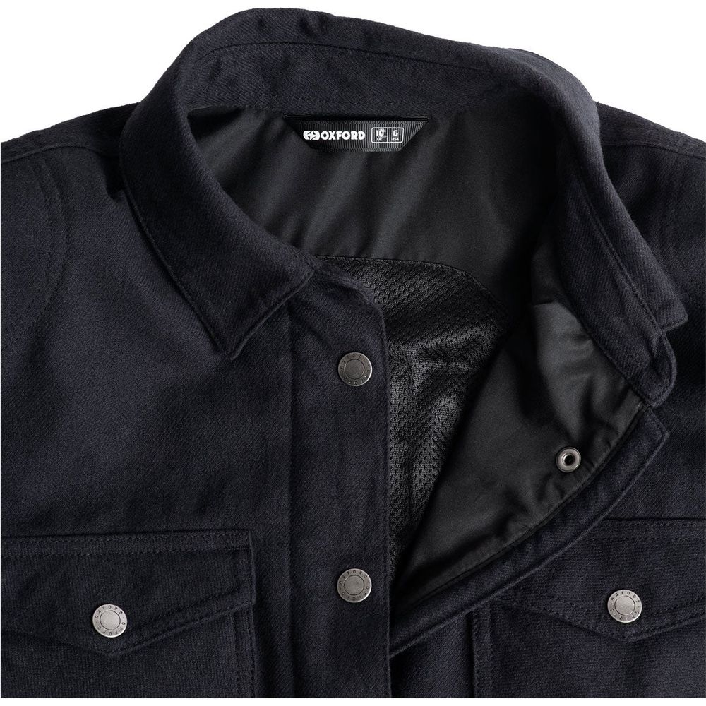 Oxford Kickback 2.0 Ladies Shirt Black