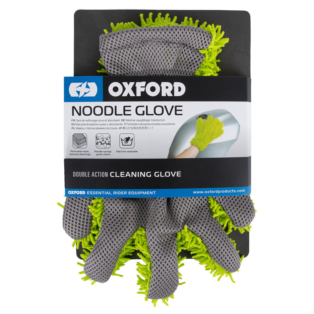 Oxford Microfibre Washing Noodle Gloves Green