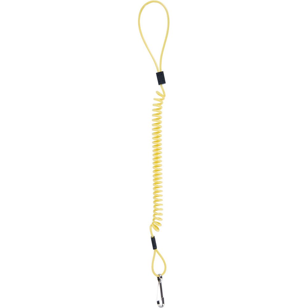 Oxford Mini Minder Disc Lock Reminder Cable Yellow, extended cable view