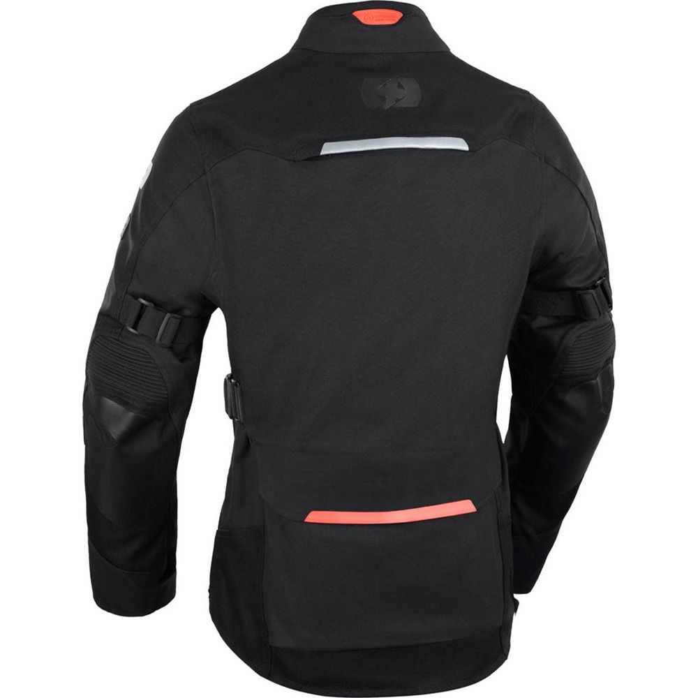 Oxford Mondial 2.0 Ladies Textile Jacket Black / Coral