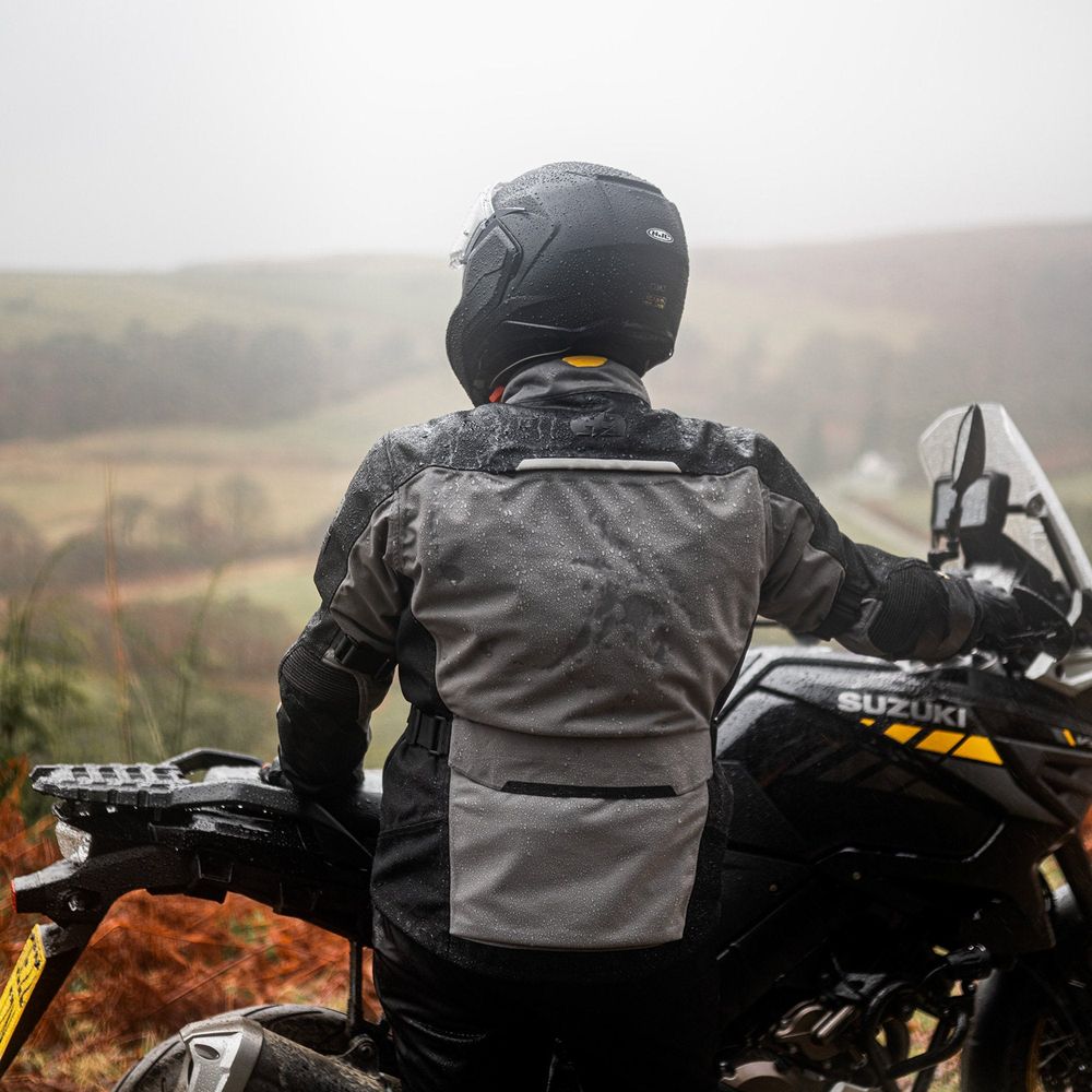 Oxford Mondial 2.0 Textile Jacket Black / Grey