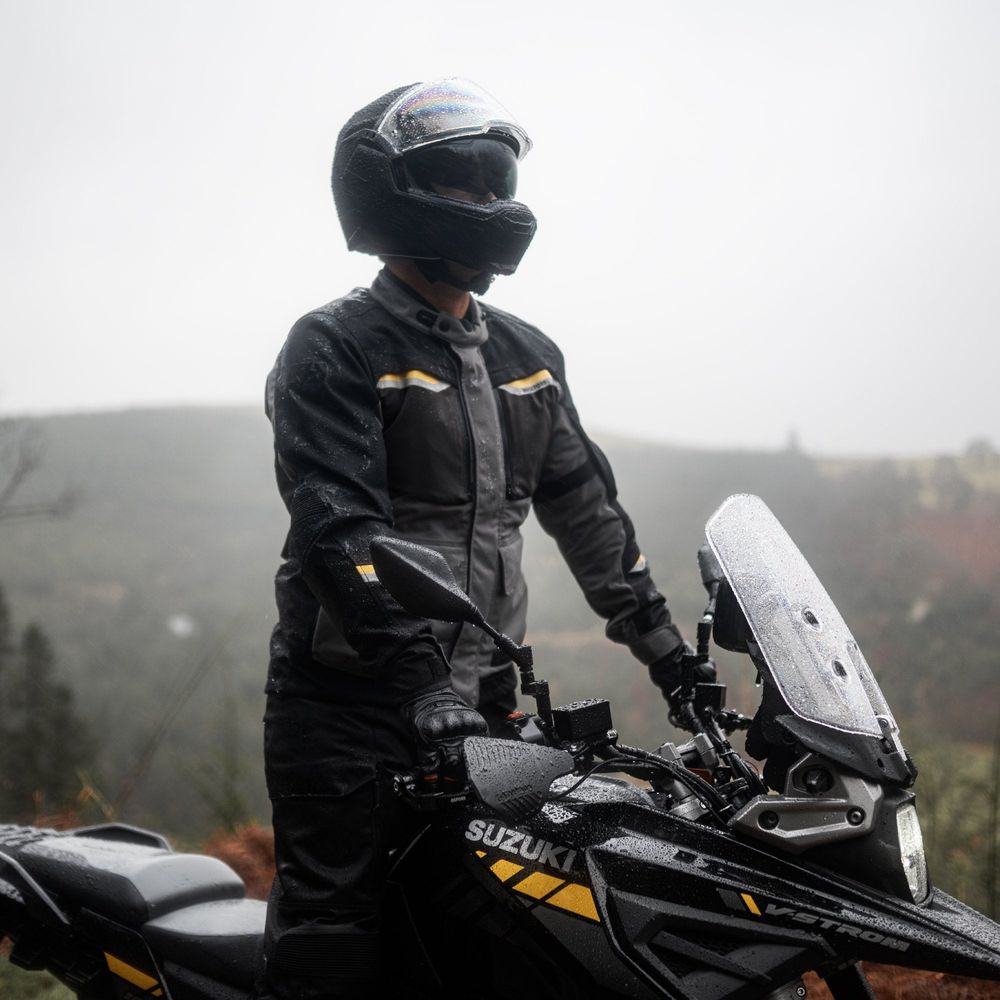 Oxford Mondial 2.0 Textile Jacket Black / Grey