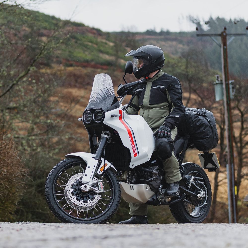 Oxford Mondial 2.0 Textile Jacket Black / Olive