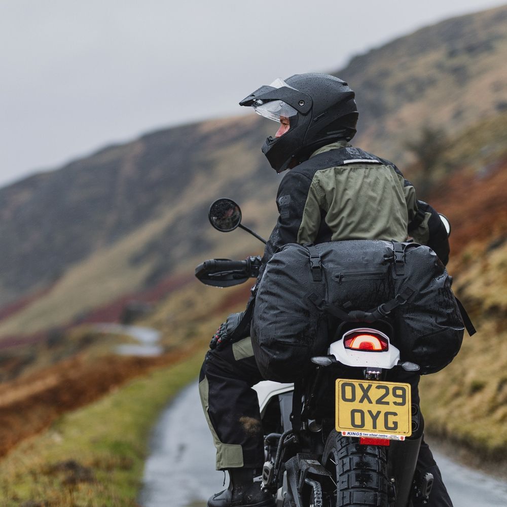 Oxford Mondial 2.0 Textile Jacket Black / Olive