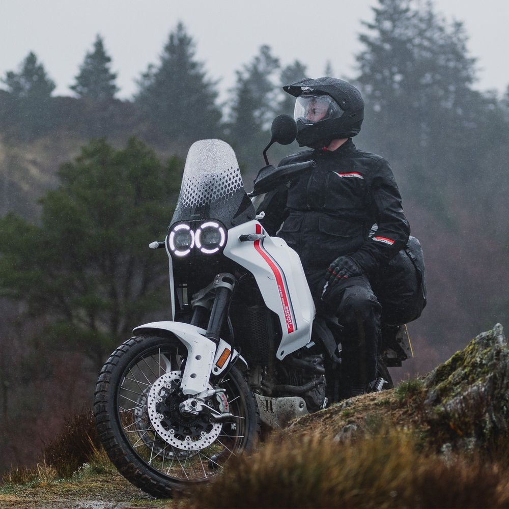 Oxford Mondial 2.0 Textile Jacket Tech Black