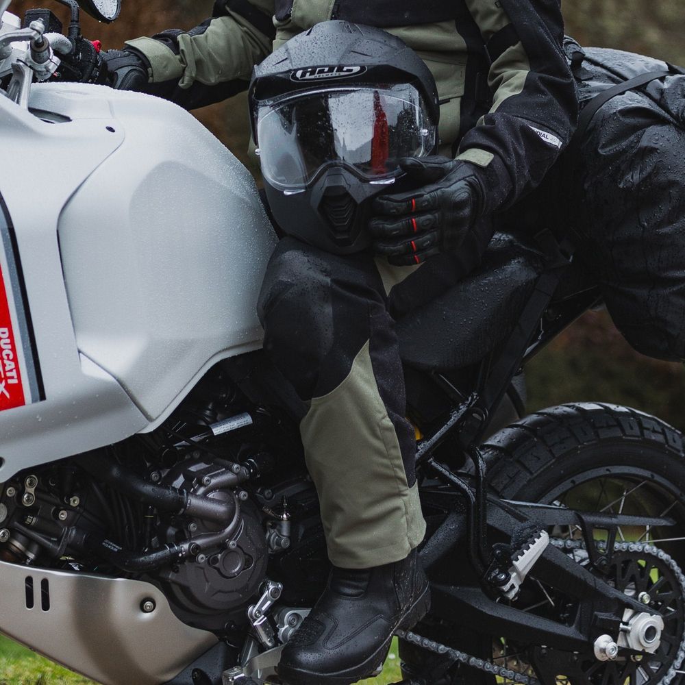 Oxford Mondial 2.0 Textile Trouser Black / Olive