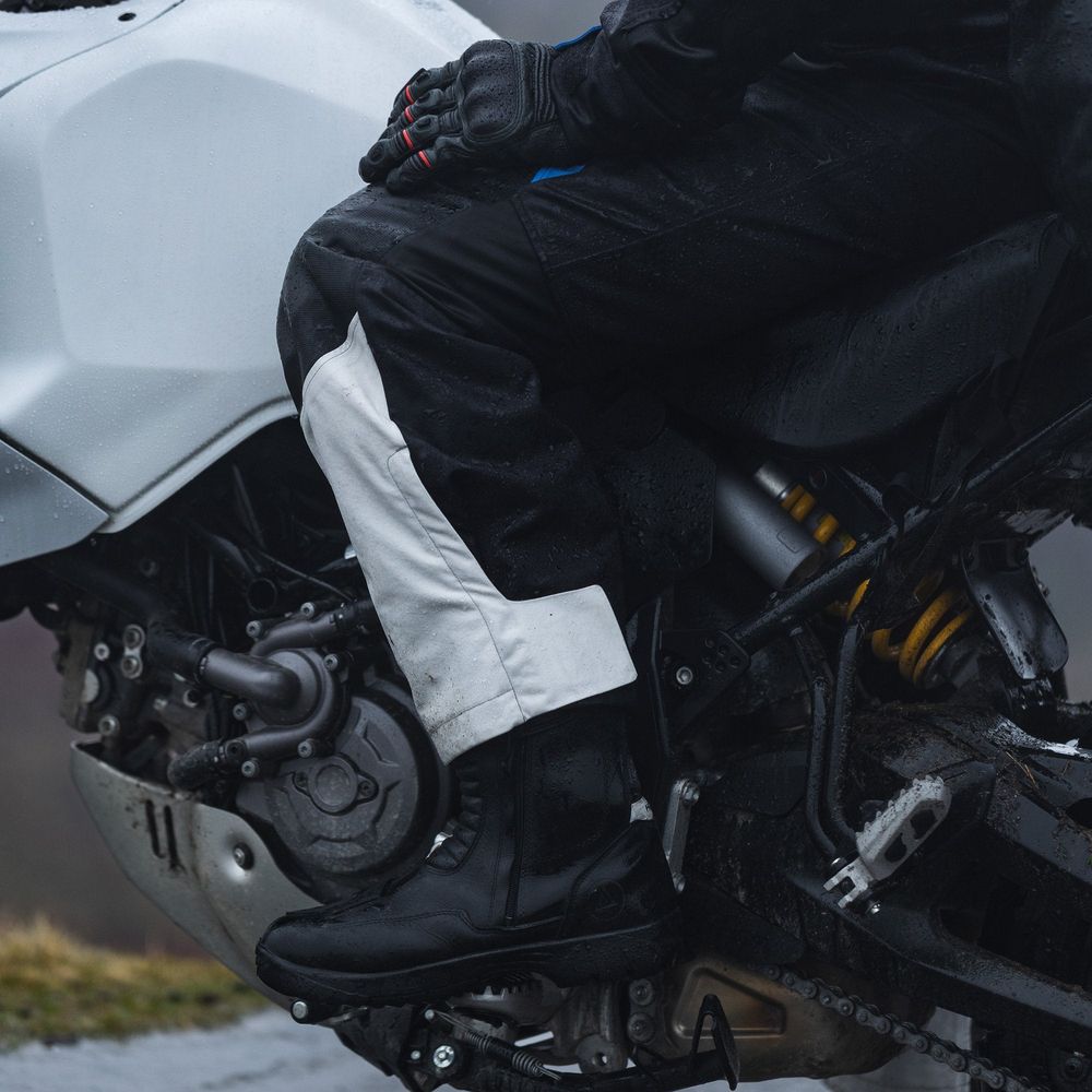 Oxford Mondial 2.0 Textile Trouser Grey / Blue / Red