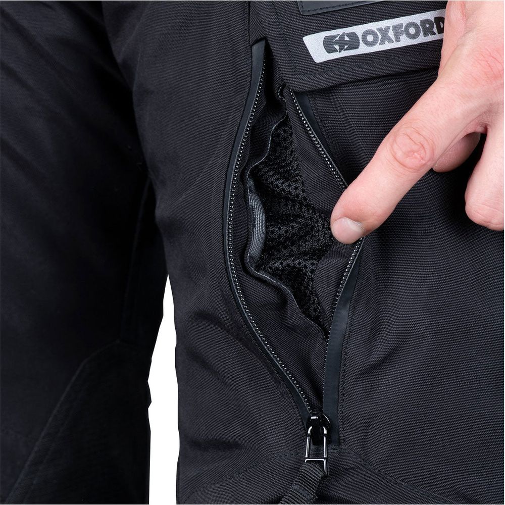 Oxford Mondial 2.0 Textile Trouser Tech Black