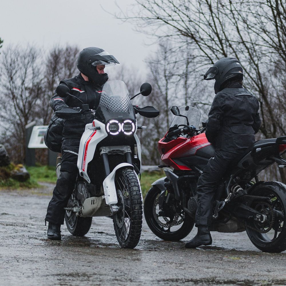 Oxford Mondial 2.0 Textile Trouser Tech Black