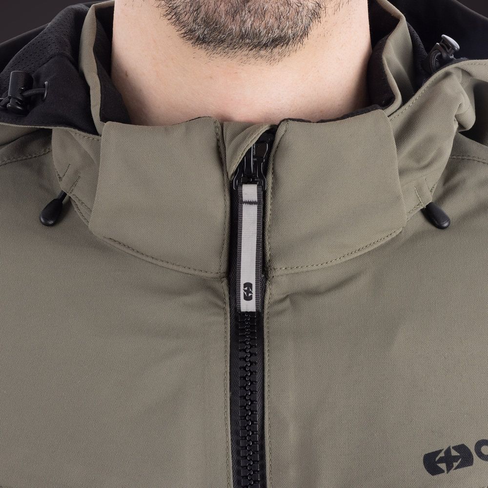 Oxford Mondial Street Dry2Dry Textile Jacket Khaki