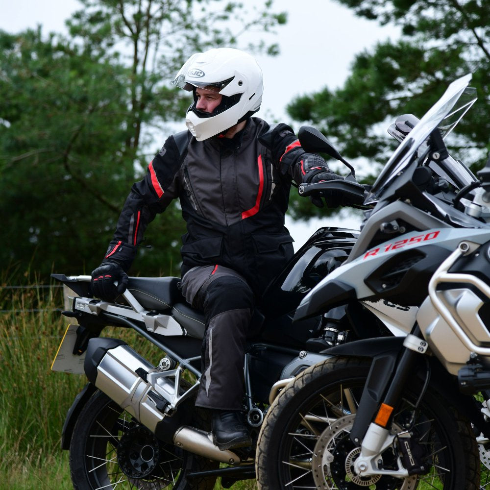 Oxford Montreal 4.0 Dry2Dry Textile Trouser Black / Grey / Red