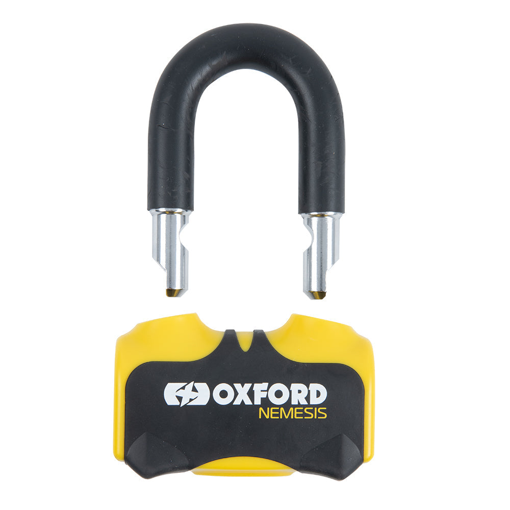 Oxford Nemesis Disc Lock Yellow / Black - 16mm