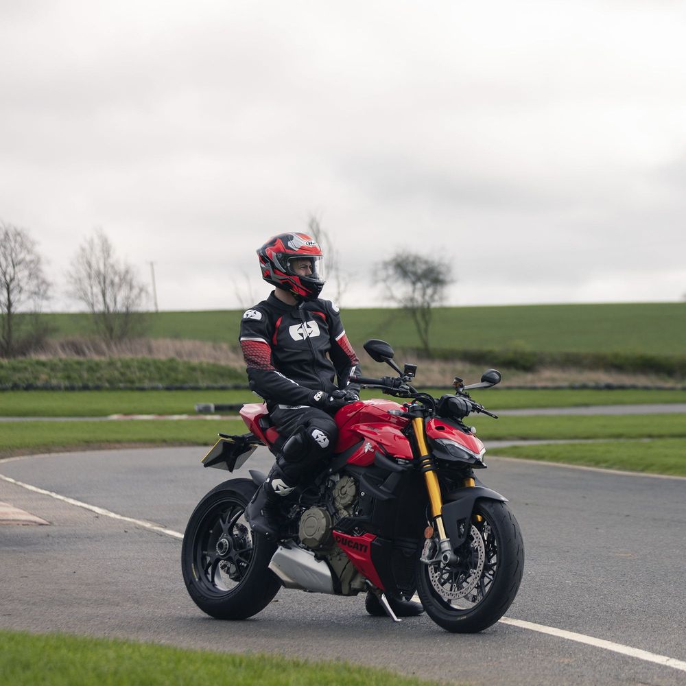 Oxford Nexus 1.0 Leather Jacket Black / Red