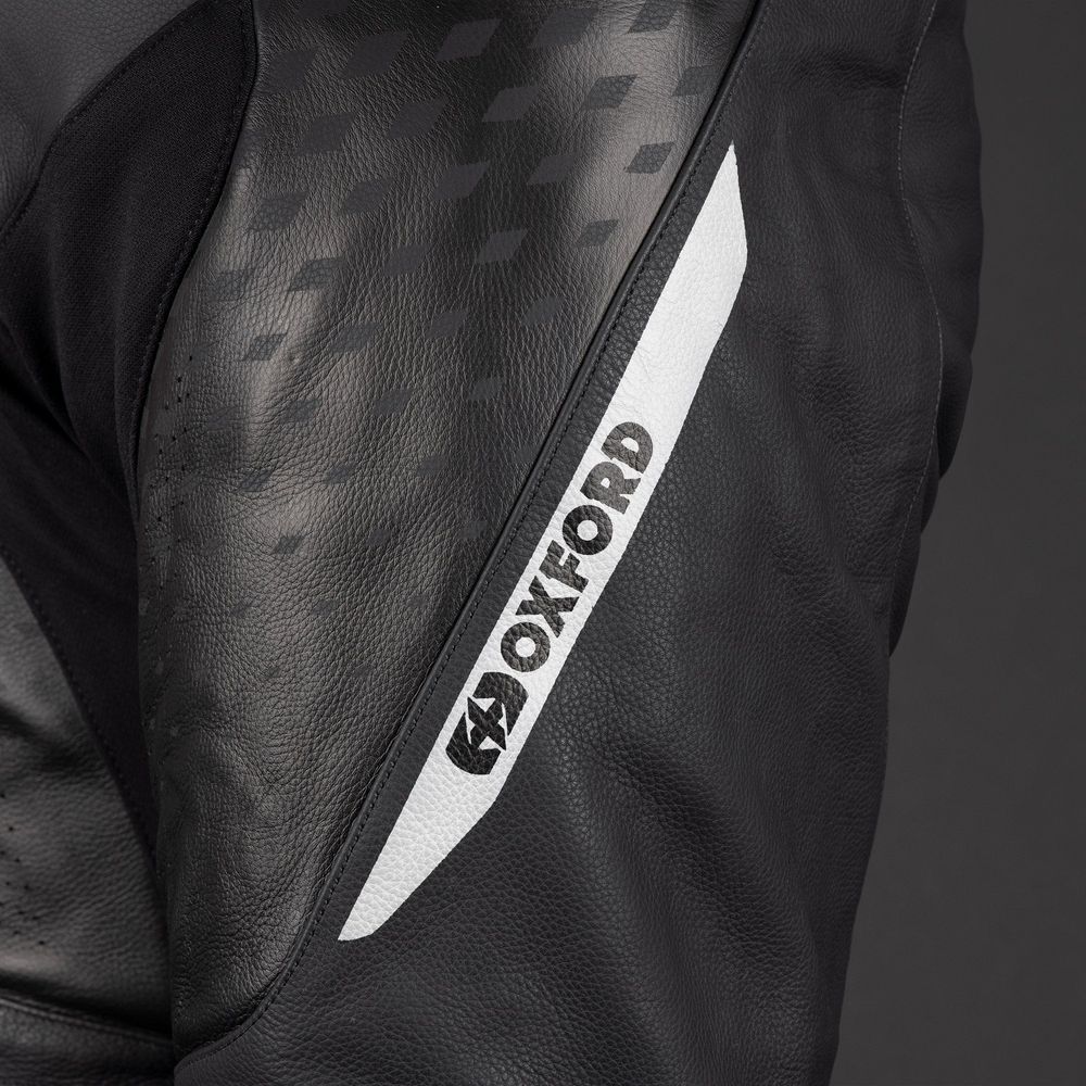 Oxford Nexus 1.0 Leather Trouser Black / White