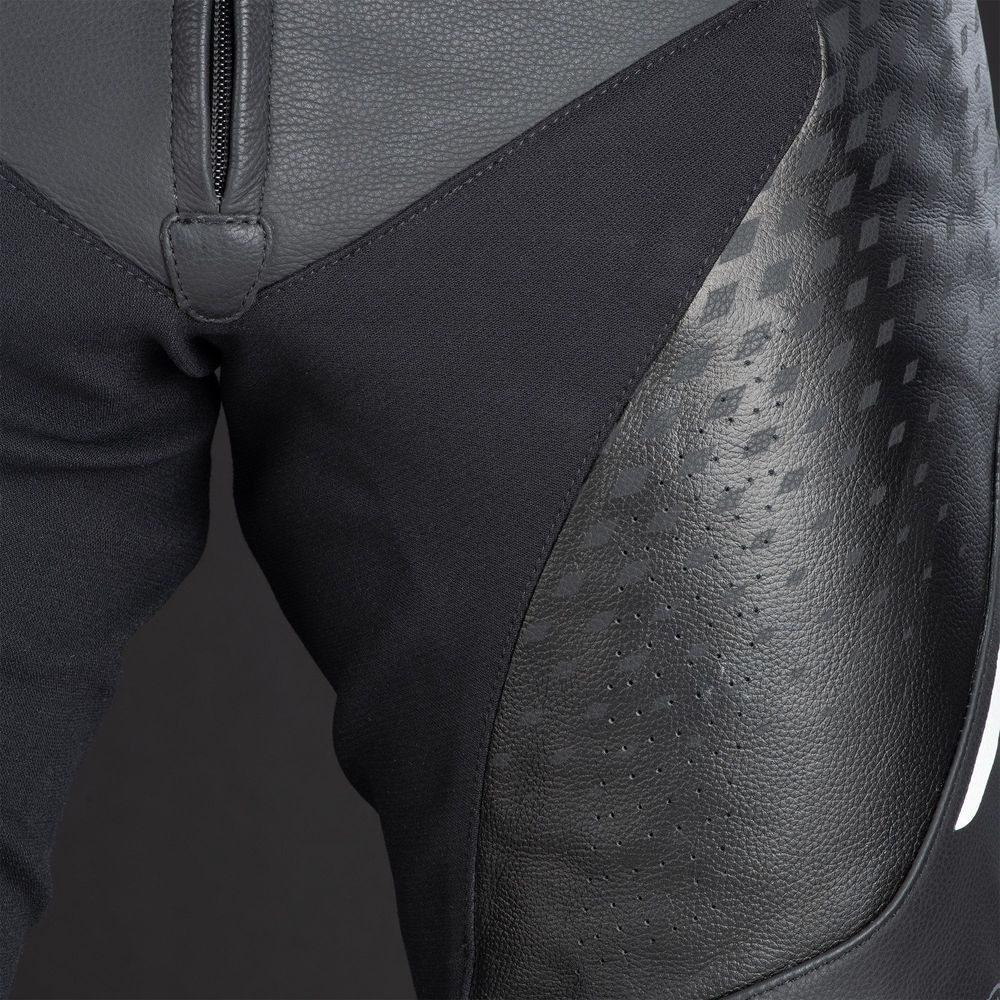 Oxford Nexus 1.0 Leather Trouser Black / White