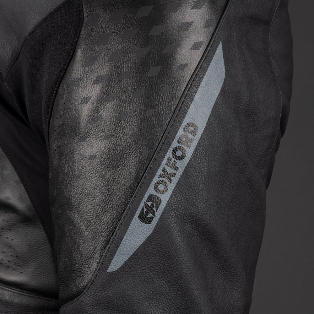 Oxford Nexus 1.0 Leather Trouser Stealth Black