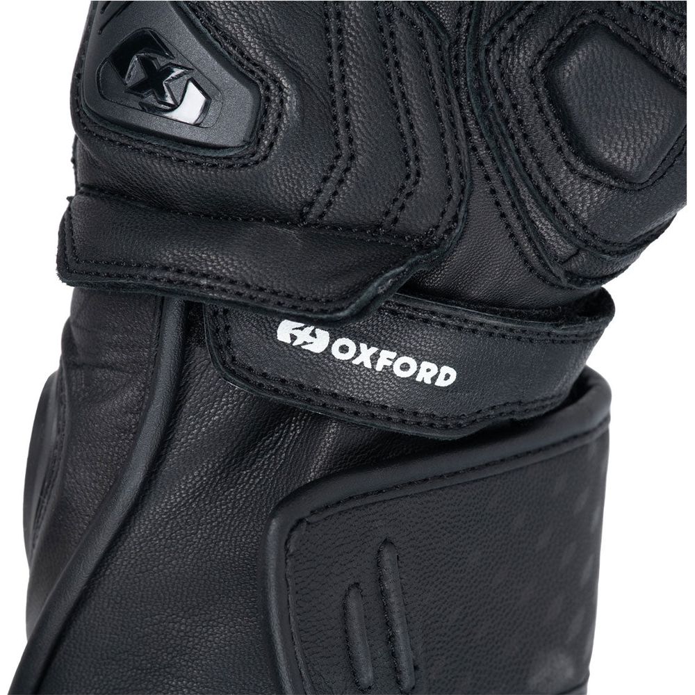Oxford Nexus Leather Gloves Black / White