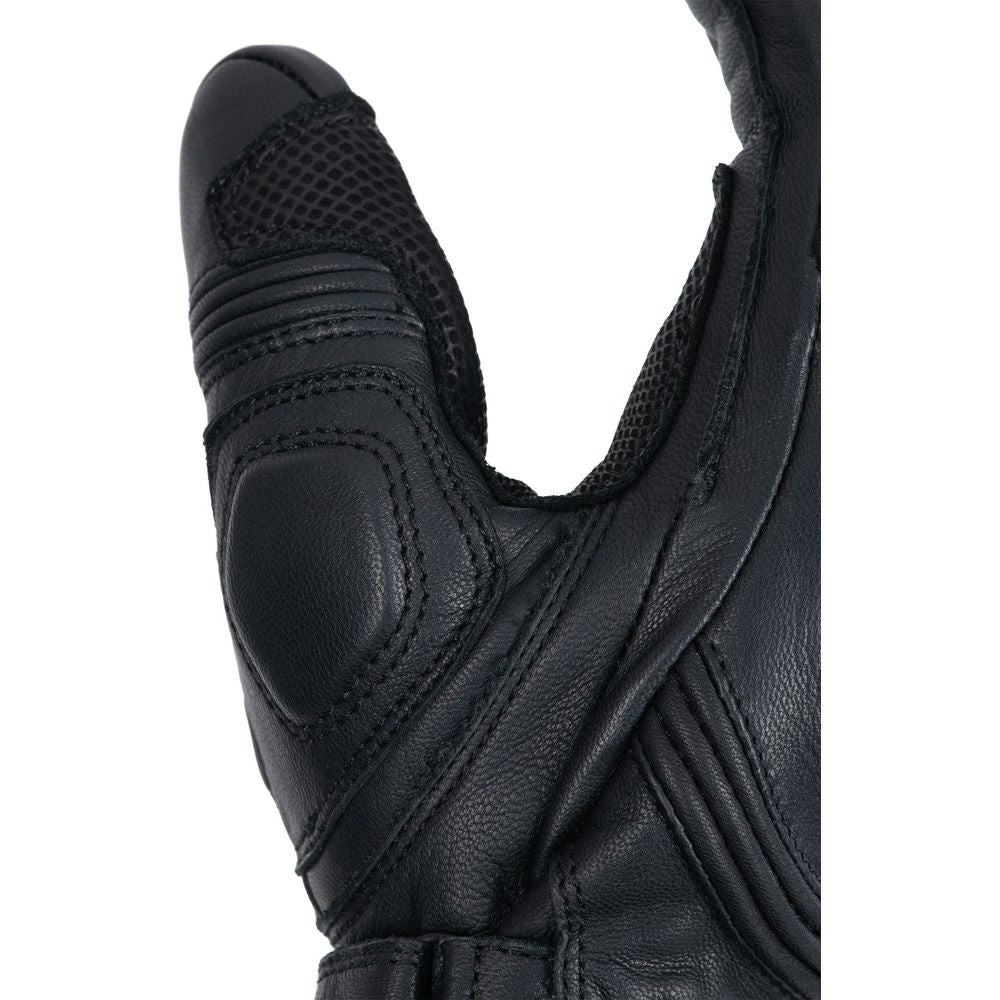 Oxford Nexus Leather Gloves Stealth Black