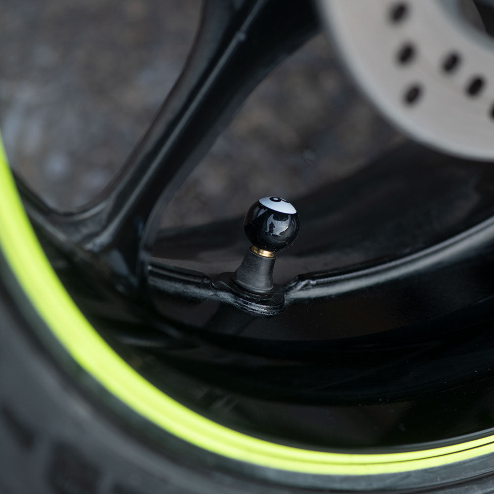 Oxford No 8 Ball Valve Caps Black