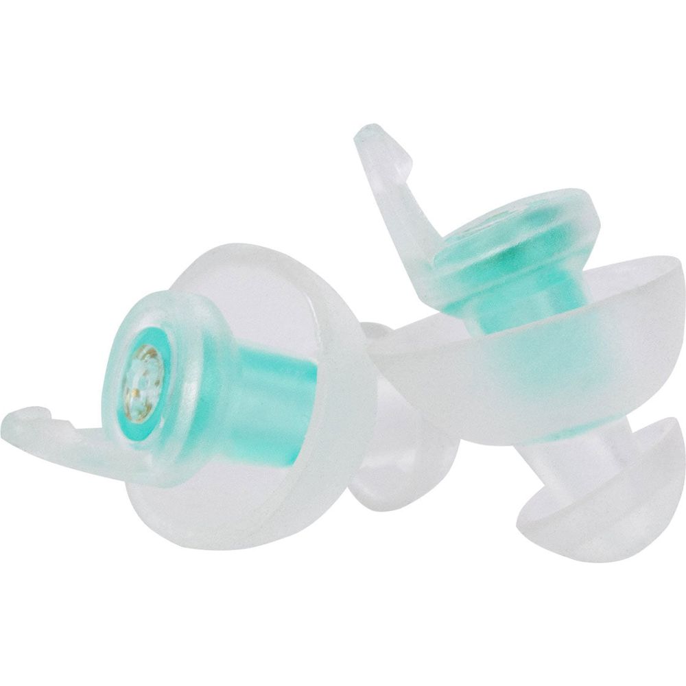 Oxford Noise Filtering Small Fit Ear Plugs Clear / Green