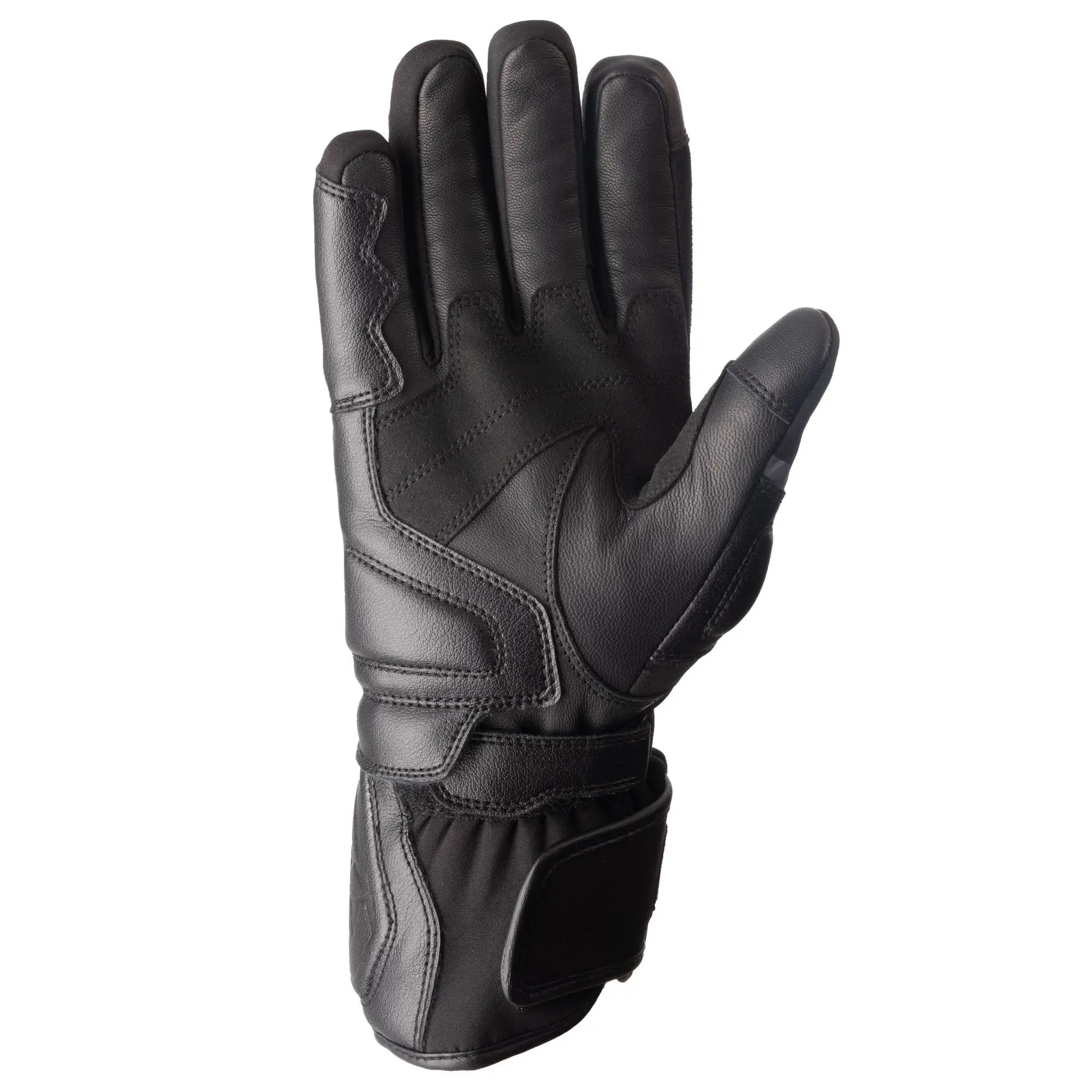 Oxford Omega 1.0 Dry2Dry Ladies Leather Gloves Black - FREE UK Shipping, FREE 365 Day Returns | Moto Central