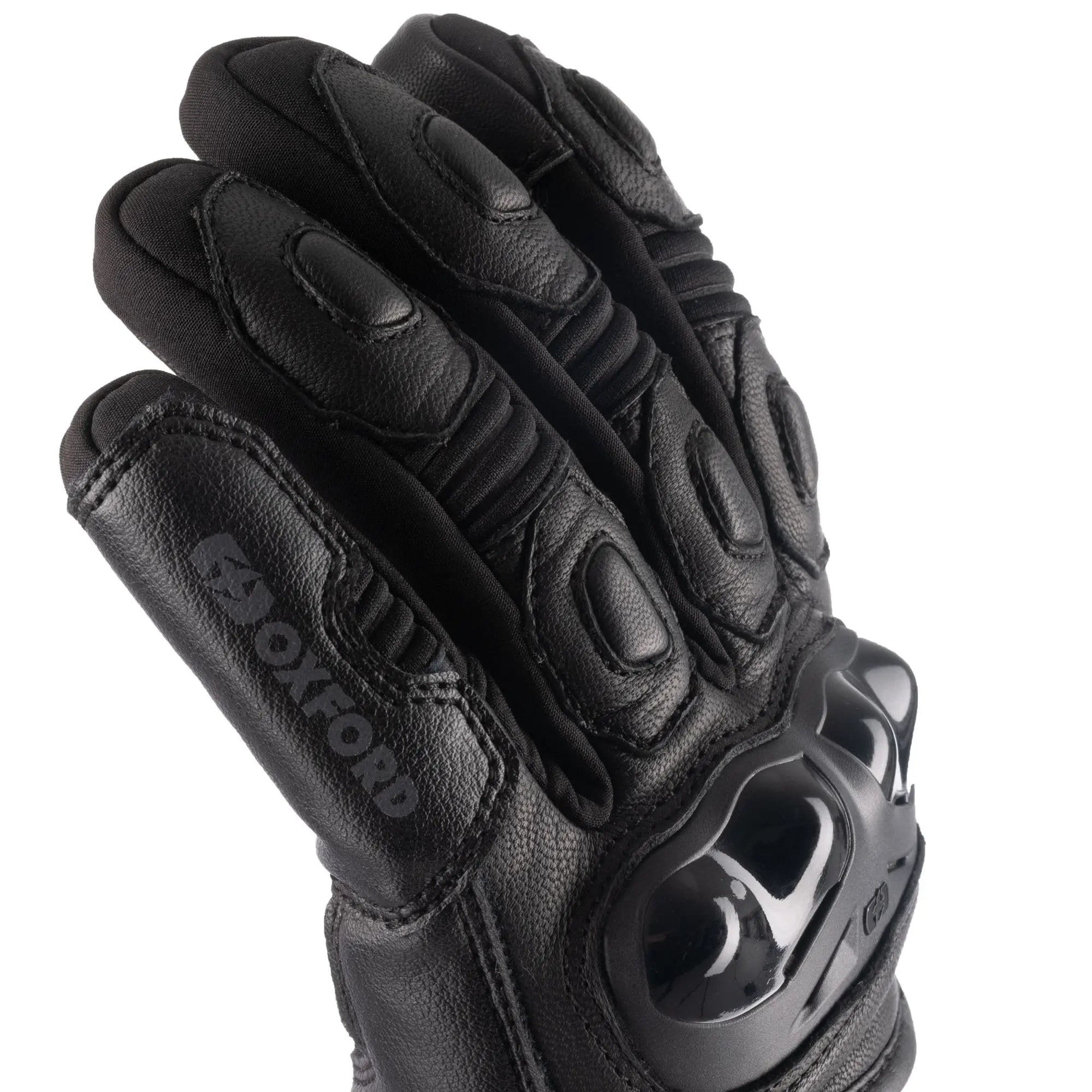 Oxford Omega 1.0 Dry2Dry Ladies Leather Gloves Black - FREE UK Shipping, FREE 365 Day Returns | Moto Central