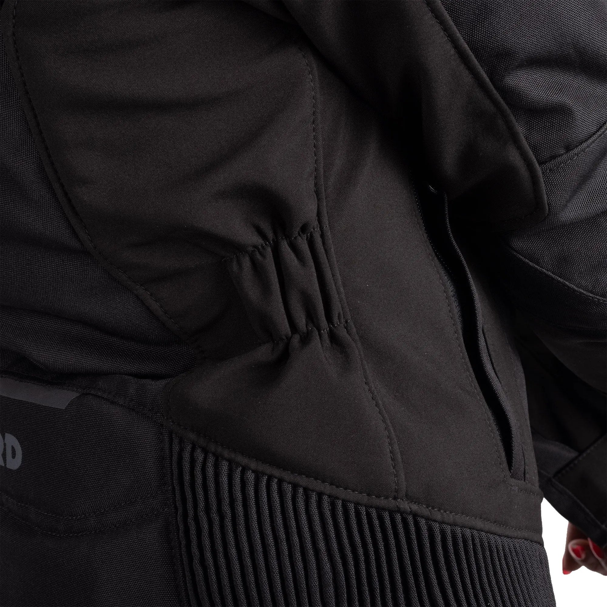 Oxford Omega 1.0 Dry2Dry Ladies Textile Jacket Stealth Black - FREE UK Shipping, FREE 365 Day Returns | Moto Central