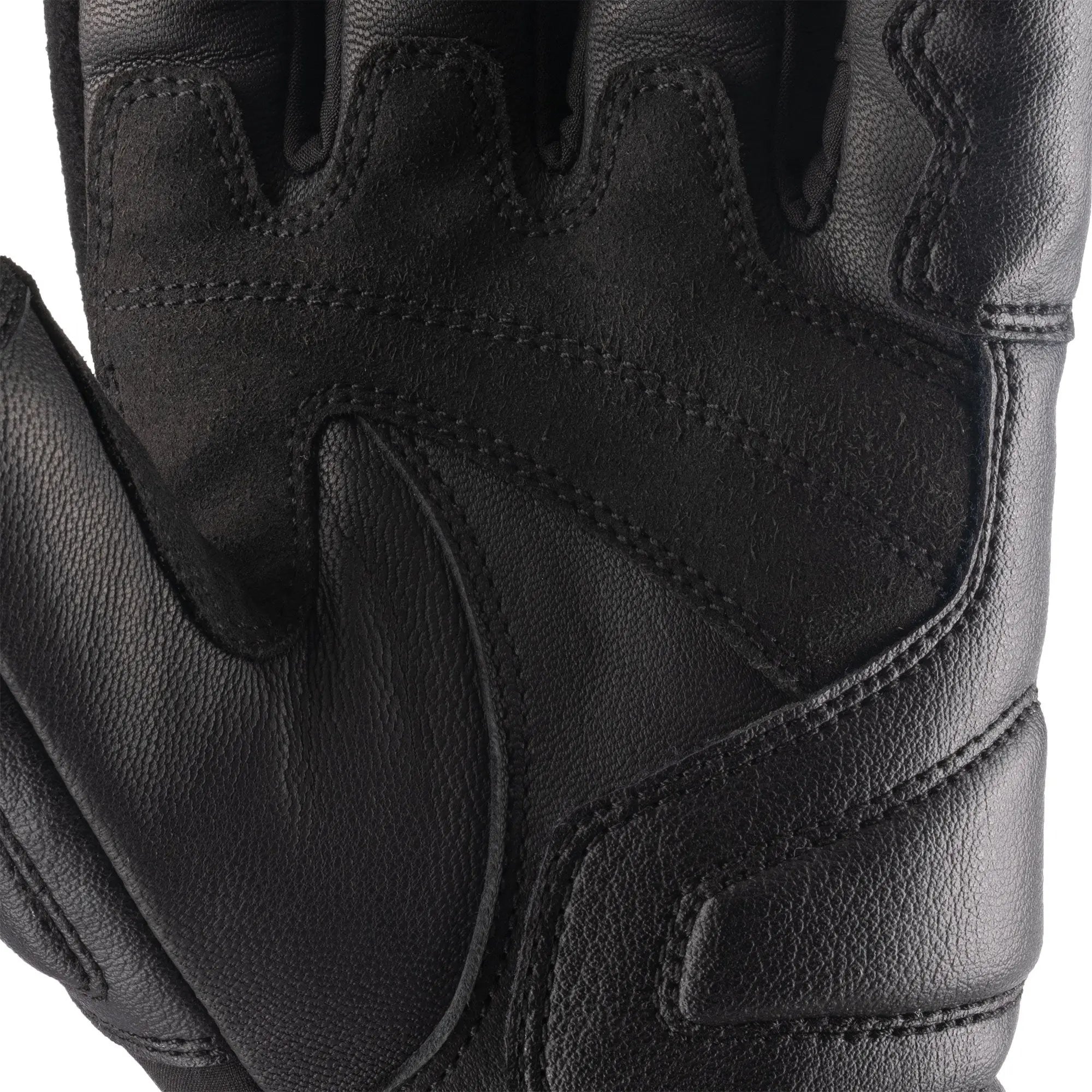 Oxford Omega 1.0 Dry2Dry Leather Gloves Black - FREE UK Shipping, FREE 365 Day Returns | Moto Central
