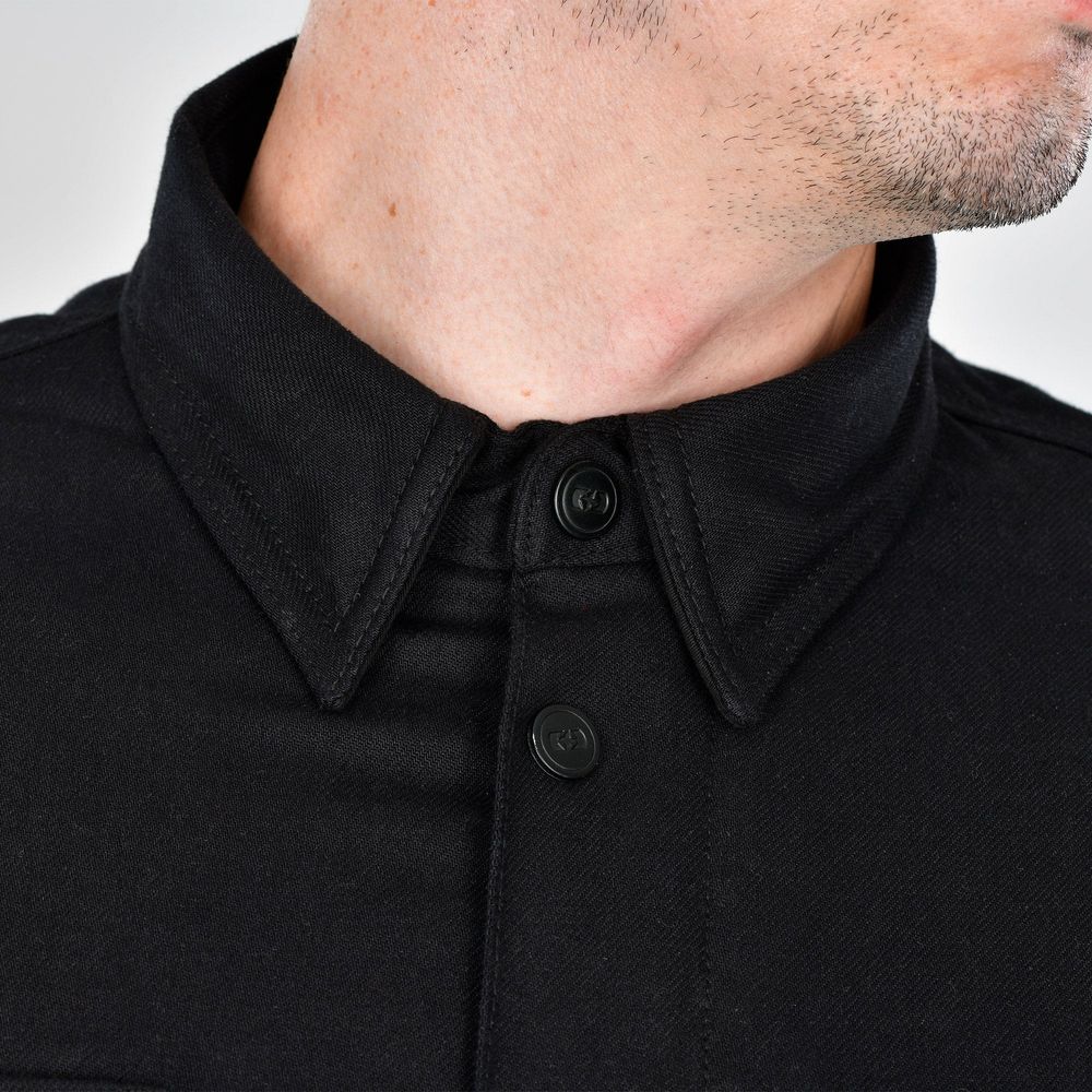 Oxford Original Approved AA Ridgeback Shirt Black