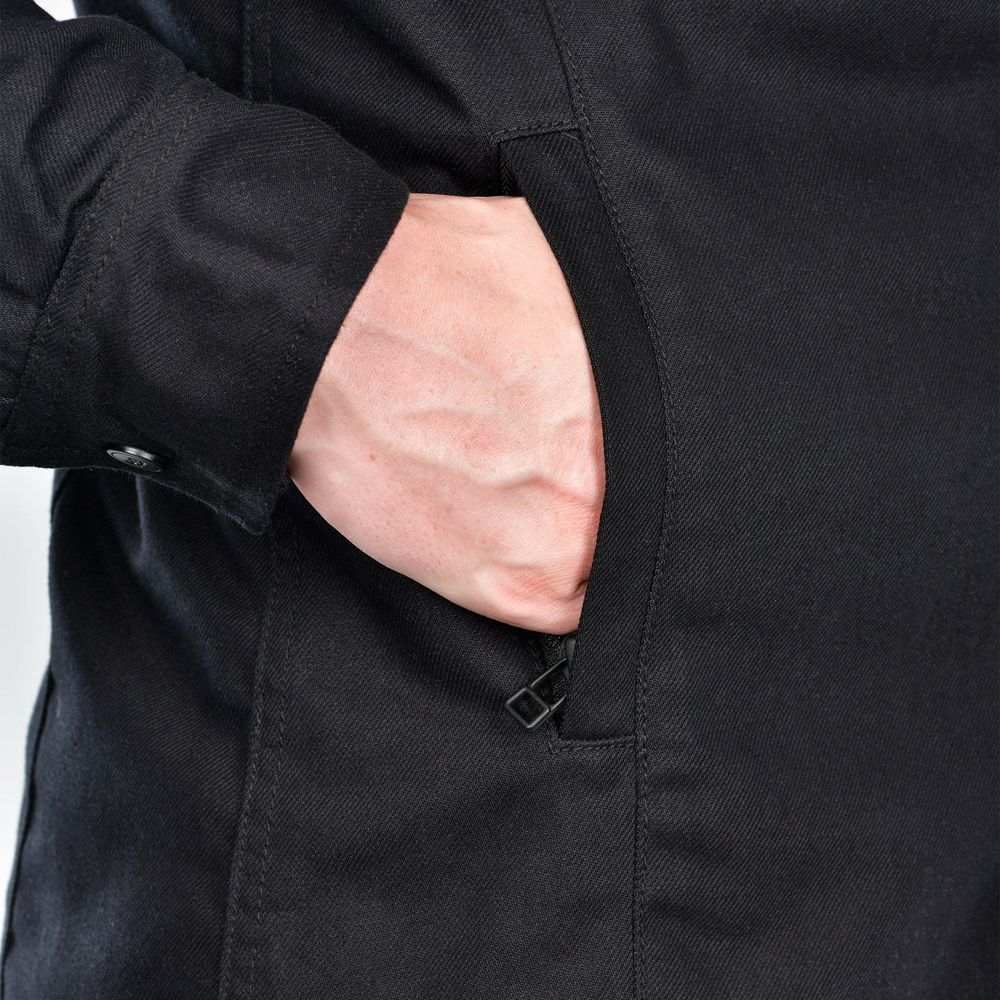 Oxford Original Approved AA Ridgeback Shirt Black