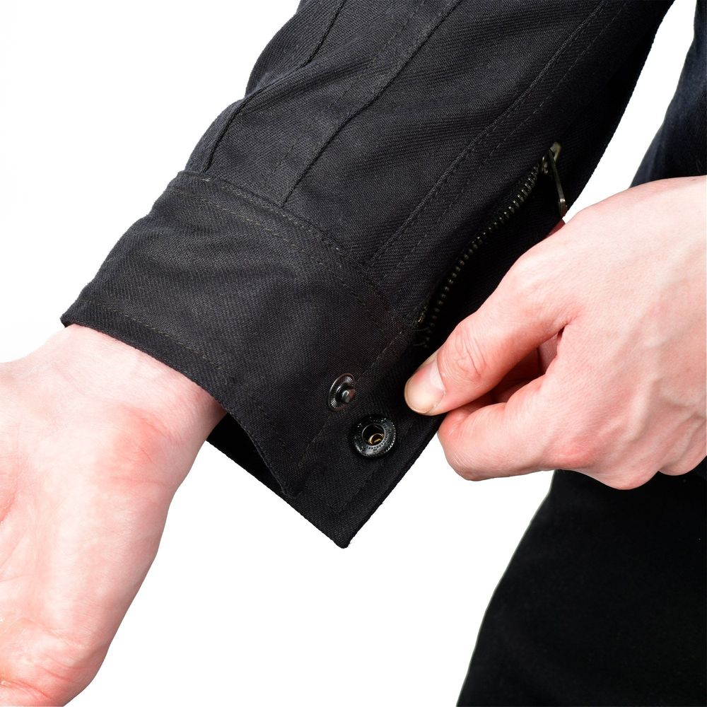 Oxford Original Approved AA Ridgeback Shirt Black