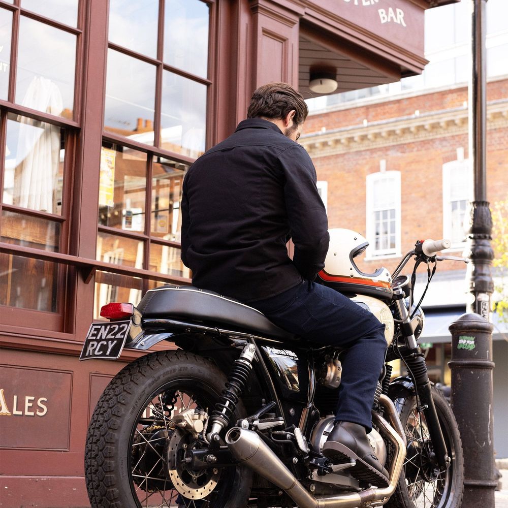 Oxford Original Approved AA Ridgeback Shirt Black