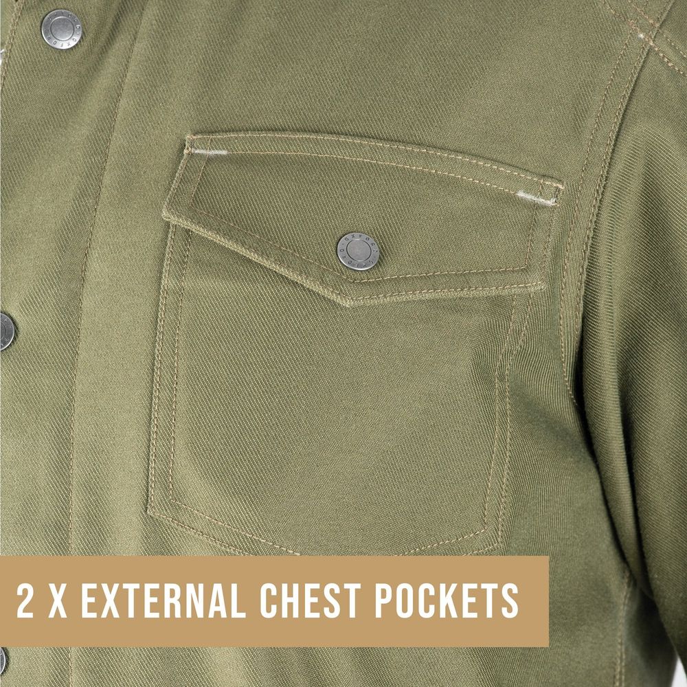 Oxford Original Approved AA Shirt Khaki