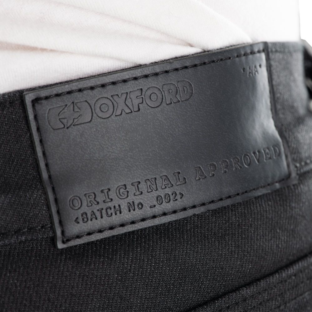 Oxford Original Approved AA Straight Fit Jeans Black Wash