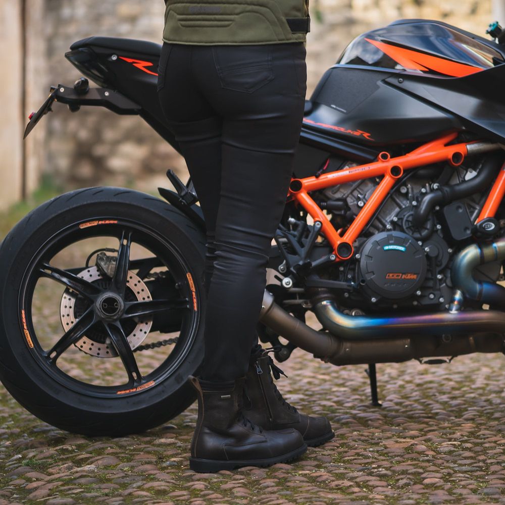 Oxford Original Approved AA Wax Ladies Jegging Black